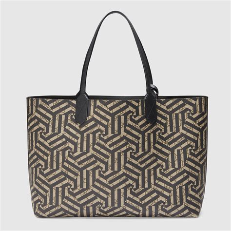 gucci caleido reversible tote|gucci reversible tote bag.